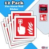 Fire Alarm Call Point - Waterproof Vinyl Sticker Signs -