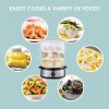 Elite Gourmet Electric Food Vegetable Steamer w/ BPA-Free 3 Tier