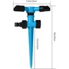 Garden Sprinkler, 360 Degree Rotating Lawn Sprinkler Large Area Coverage