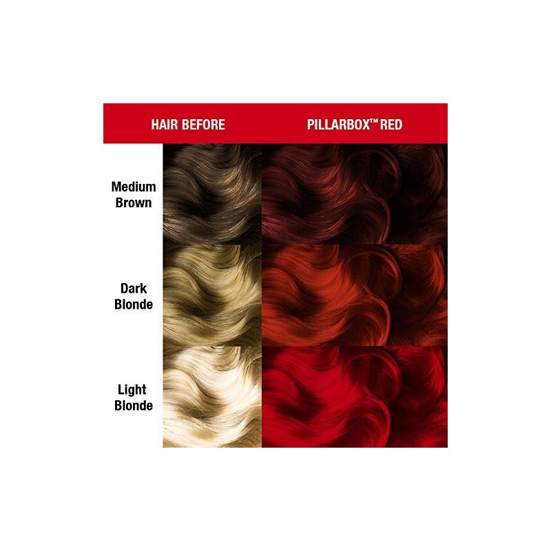 Manic Panic - Pillar Box Red Cream Hair Color -