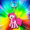 Promotech Majic Unicorn Little Pony Keyring for Girls and Women,