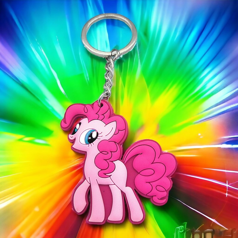 Promotech Majic Unicorn Little Pony Keyring for Girls and Women,