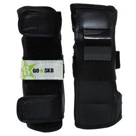GOSK8 Protector 3 Piece Set Black/Lime XS