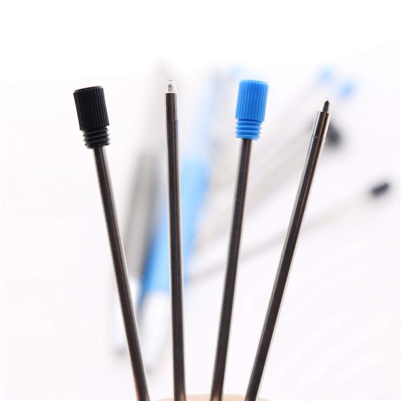 Touch Futu 10x Black/Blue Ink Refill 70mm/7cm Ballpoint Replacement for