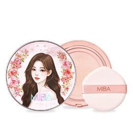 Miva Foundation Double Cushion Glow Season 3 Character No. 21 Original Plus Refill Large Cushion / 미바 파운데이션 더블쿠션 글로우시즌3캐릭터21호본품플러스리필 왕쿠션