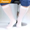 Pazalor Men's Socks, Transparent Cotton Blend, High Socks, Ultra Thin,