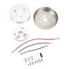 Steering Wheel Hub Adapter Polished 5 and 6 Hole Strong