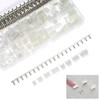 Gasea 560pcs 2.54mm Dupont Connector Housing Crimping Pins Male/Female Adapter