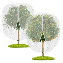 Garden Insect Barrier Net with Zipper - Reusable Mesh Cover