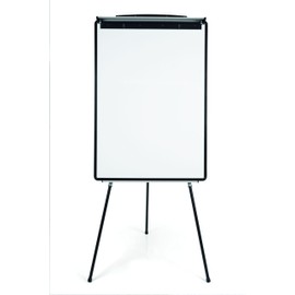 MasterVision Height Adjustable Tripod Magnetic Dry Erase White Board Presentation Easel, Easel Pad Holder, Magnetic Extension Bars, 42" x 30"