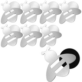 Veftsvy Pack of 8 Magnetic Tablecloth Weights for Outdoor Use, Extra Heavy Tablecloth Weights, Table Cloth Weights Magnets for Outdoor Tablecloths, Table Cloth Weight, Curtains (Bee)