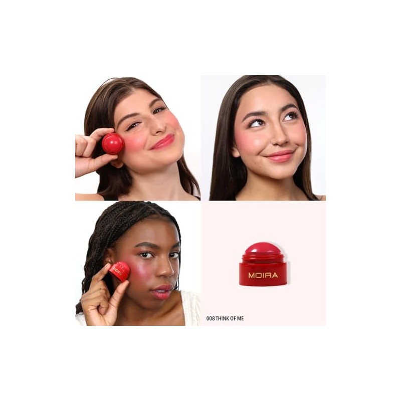 Moira Rubor Soft Blush Balm (008, Think of me)