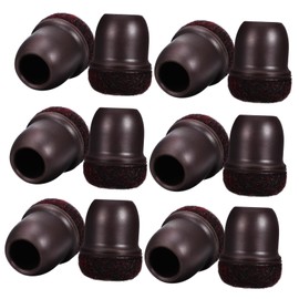 Operitacx 16pcs Chair Feet Pads Round Furniture Leg Caps Floor Protectors for Hardwood Tile Floors Noise Reduction Easy Installation Suitable for Home Office Classroom