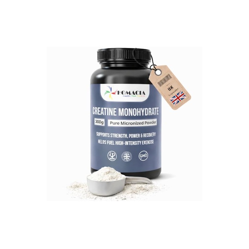 Creatine Monohydrate Powder | 100% Pure Micronized Creatine Powder |