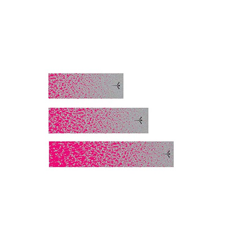 White Water Archery Pink Spray Paint Spatter Reflective Arrow Wraps