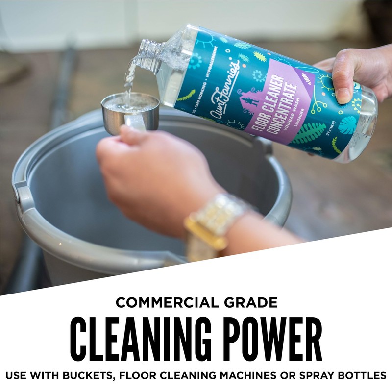 Aunt Fannie's Ultra Concentrated Floor Cleaner Vinegar Wash, Multi-Surface Floor