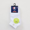 Champion CBSCY301 Plain Socks, Kids (3 Pairs), Antibacterial, Odor Resistant,