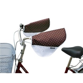 MARUTO SHMT-1980 UV Protection Steering Wheel Cover, Polka Dot, Black