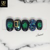 Paradise handmade nail tips - Long Round Square / 파라다이스