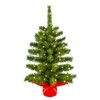 2ft Pre-lit Artificial Mini Christmas Tree,Small Xmas Tree
