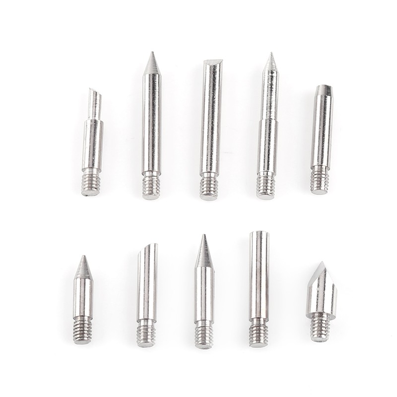 1 Set Pyrography Wood Working and Soldering Tips Alphabet Numbers