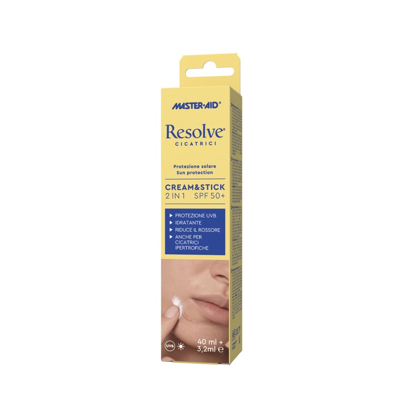 Master Aid Resolve Cicatrici - Cream & Stick 2 in