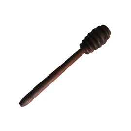 MAGICLULU Wood Honey Dipper Stick for Easy Honey Dispensing and Stirring for Tea and Jam Comfortable Grip Deep Grooves Walnut Wood