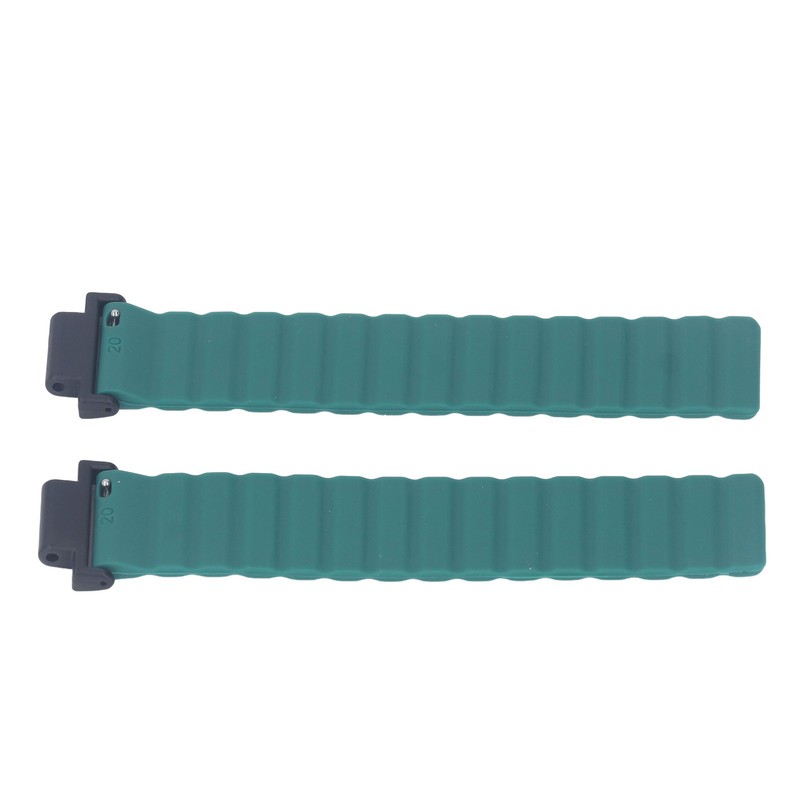 Magnetic Silicone Watch Strap Adjustable Silicone Bracelet Replacement Watchband for
