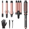 Wavytalk 5 in 1 Curling Wand Set, Dual Voltage Curling