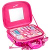 Nice Group Girabrilla Make-Up Case - Magenta/Silver