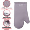 Alselo Oven Mitts Heat Resistant Silicone Kitchen Gloves for 550