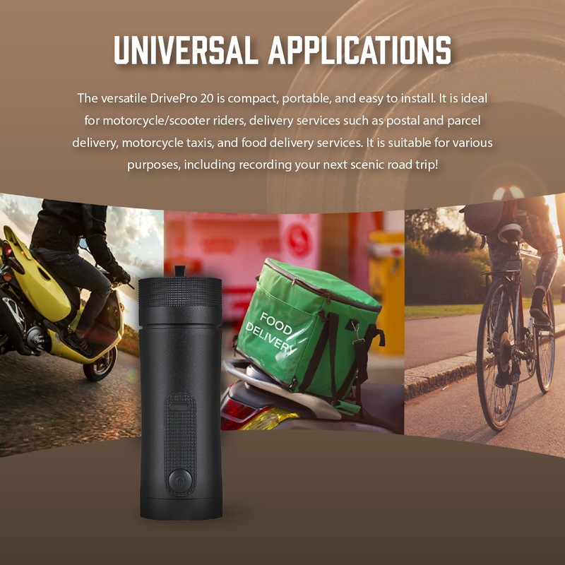 Transcend DrivePro 20 Dash Cam - Black