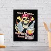 Shawprint Limited Time Flies When Your Having Rum RETRO METAL
