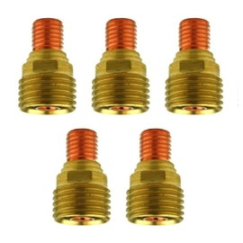STARTECHWELD 45V44 TIG Gas Lens 3/32” Gas Lens collet body Fit TIG WP9, WP20, WP25 (5 Pack) 45V44