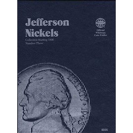 Whitman U.S. Jefferson Nickel Coin Folder 1996 - 2015 #9035