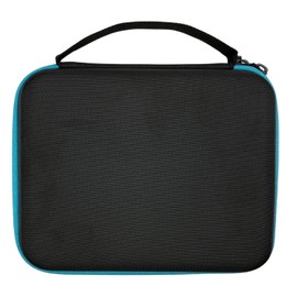 6 Yo-Yo Storage Case with Shock Absorbing Pad with Mesh Pocket, Yo-Yo Carry Bag, Lines Storage Bag, Compatible with Accessories, Double Zipper, Carrying Pouch (Light Blue)