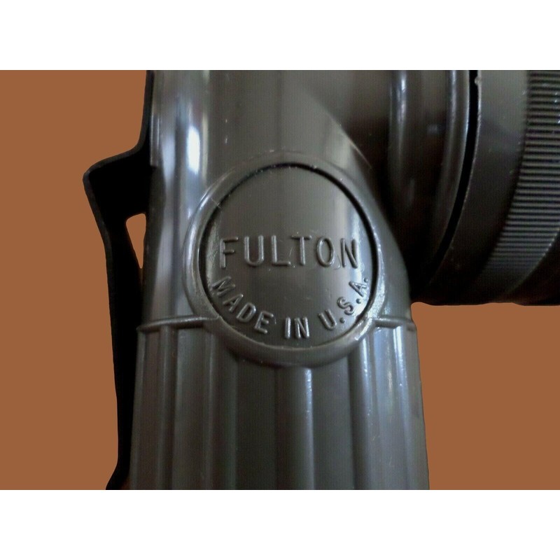 Fulton U.S MILITARY ISSUE ANGLE HEAD FLASHLIGHT FULTON MX-991/U OD