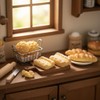 Hyper-Realistic Miniature Bread Set, 1/12 Scale Resin Food Props for