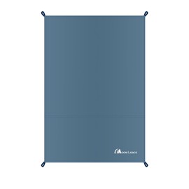 MOON LENCE Tent Sheet, Ground Sheet, Tarpaulin, Water Pressure Resistance 59.1 inches (1,500 mm), Leisure Sheet, Outdoors, Camping, Mountain Climbing, Picnic, Storage Bag Included, 74.8 x 63.0 inches