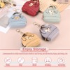 PATIKIL Mini Tote Bag Keychain, Cute Coin Purse Keychain PU