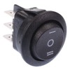 On-Off-On Round Rocker Switch DPDT 10A Hobby DIY Electronics