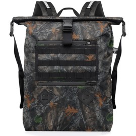 Xtreme Sight Line ~ AQUA RT ~ Large Water-Proof Faraday Backpack for Laptops, Tablets, and Mid-Size Electronics ~ Tracking/Hacking Defense ~ Backwoods Camo