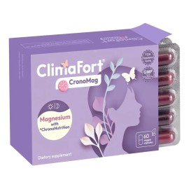 Niam Climafort Cronomag Menopausia 5 Tipos Magnesio 60caps Sabor Sin Sabor