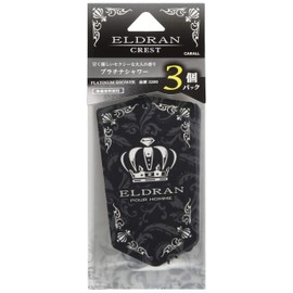 Carall 3 Pack Elduran Crest Platinum Shower Car Air Freshener (Hanging) 10g x 3 Pack 3200