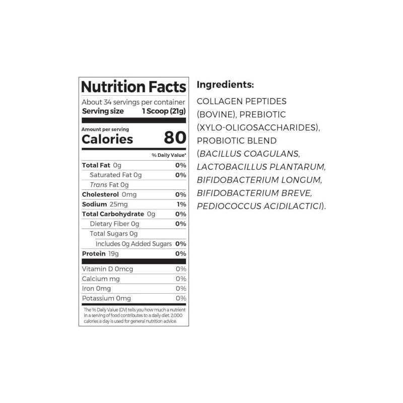 Orgain Collagen +Superfoods with 20 Grams of Grass-Fed Collagen and