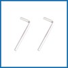 A ABSOPRO 2 Set 8mm Car Engine Spark Plug Wire