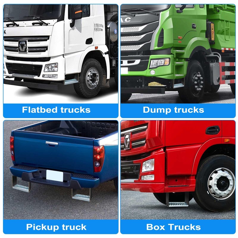 Universal Flexible Rubber Truck Step, Rubber Steps for Trucks to