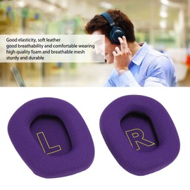 Pomya Almohadillas para Auriculares, para Auriculares G733, Funda de Almohadillas de Repuesto, Espuma de Aislamiento de Ruido Y Malla Transpirable, Piel Muy Elástica,