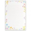 NB Letter Set A5 Fleurir Bloomy 1400101 (19) 8 Posts,