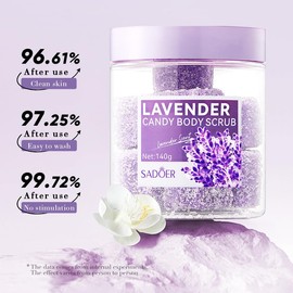 Lavender Deep Cleansing Exfoliating Body Scrub for Oil Control (140g)